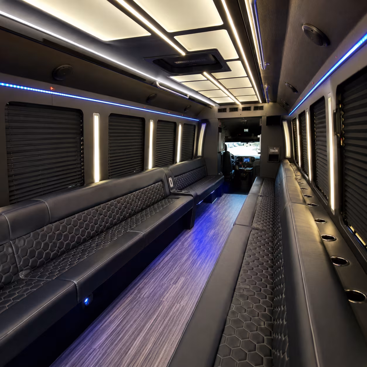 buckeye party bus rentals inside