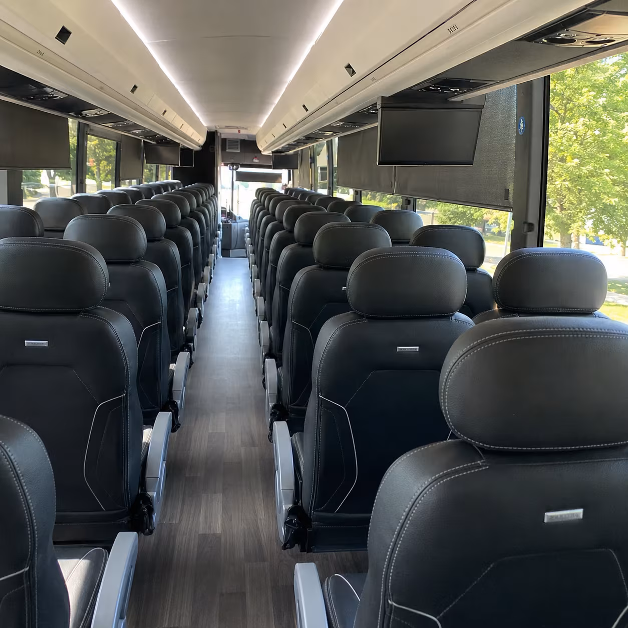 buckeye religious group transportation onboard seating