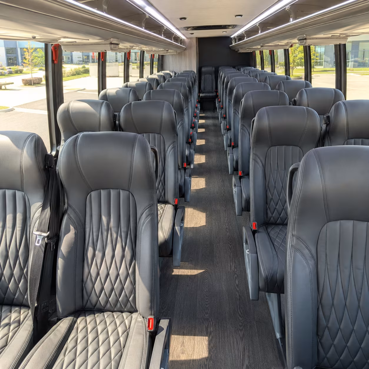 buckeye wedding transportation onboard seating