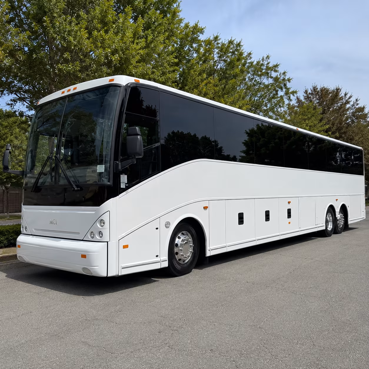 gilbert charter bus rental exterior