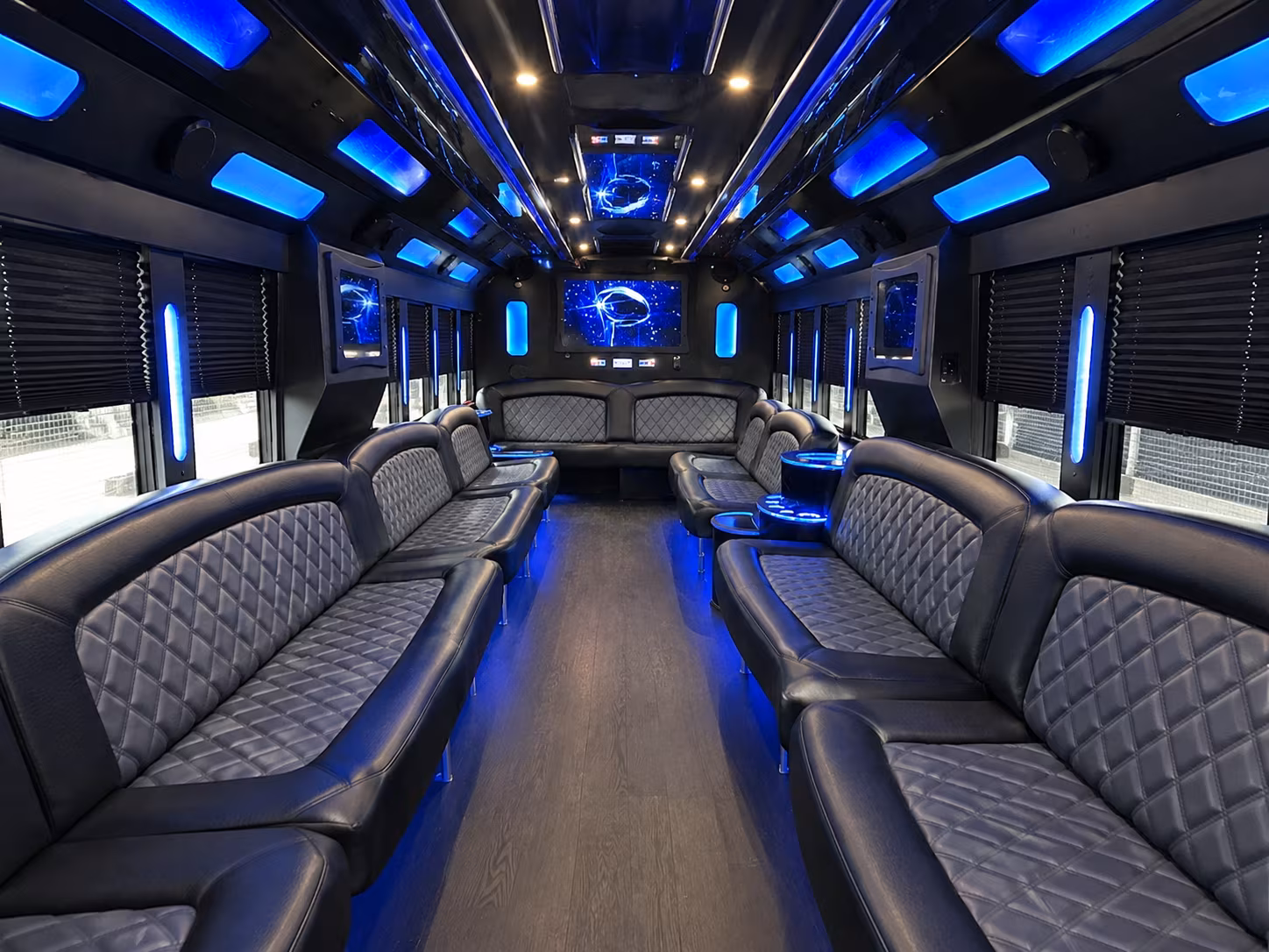holiday party bus rental