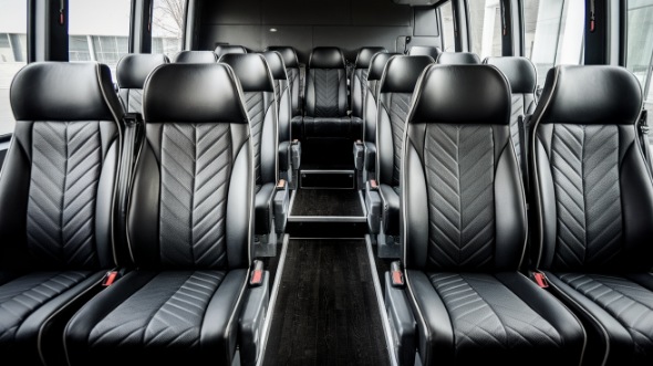 25 passenger minibus inside peoria