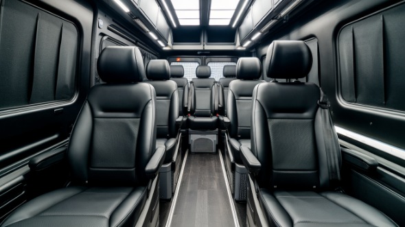 sprinter van with driver interior glendale